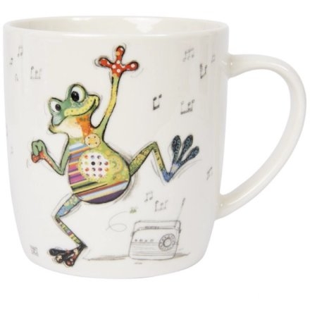 Bug Art Freddy the Frog Mug